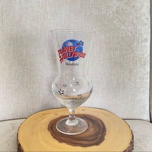 Planet Hollywood HONOLULU Hurricane Cocktail Glass